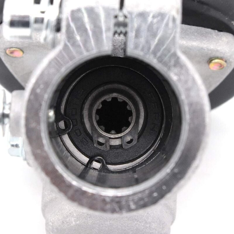 28mm Brushcutter Gearbox, 9 Teeth Round Universal Gearbox Compatible with Grass Trimmer and Chainsaw V1188-YUMANO-03725-1