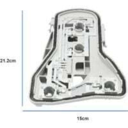 6Q6945257F Tail Light Lamp Holder for VW Polo 4 Doors Left Compatible with DEBUNS V1188-YUMANO-06133-1