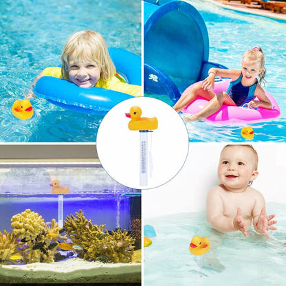 Floating Duck Style Pool Thermometer with String for Outdoor Indoor Pools Hot Tubs Spas V1188-YUMANO-10996-1