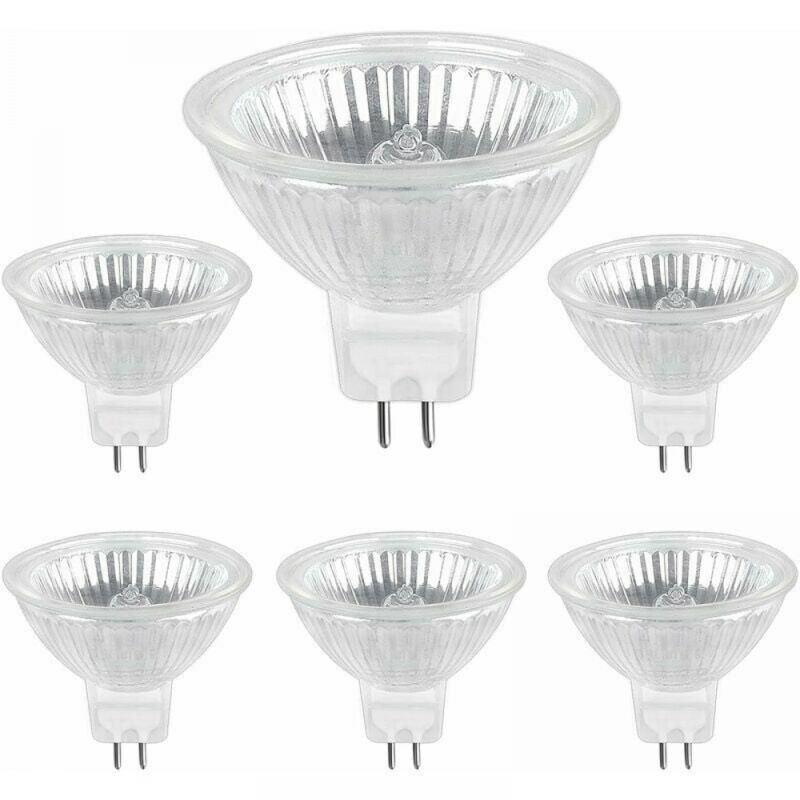 MR16 Halogen Spot Lamp 35W 12V GU5.3 Bulbs 6-Pack V1188-YUMANO-14682-1