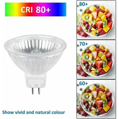 MR16 Halogen Spot Lamp 35W 12V GU5.3 Bulbs 6-Pack V1188-YUMANO-14682-1