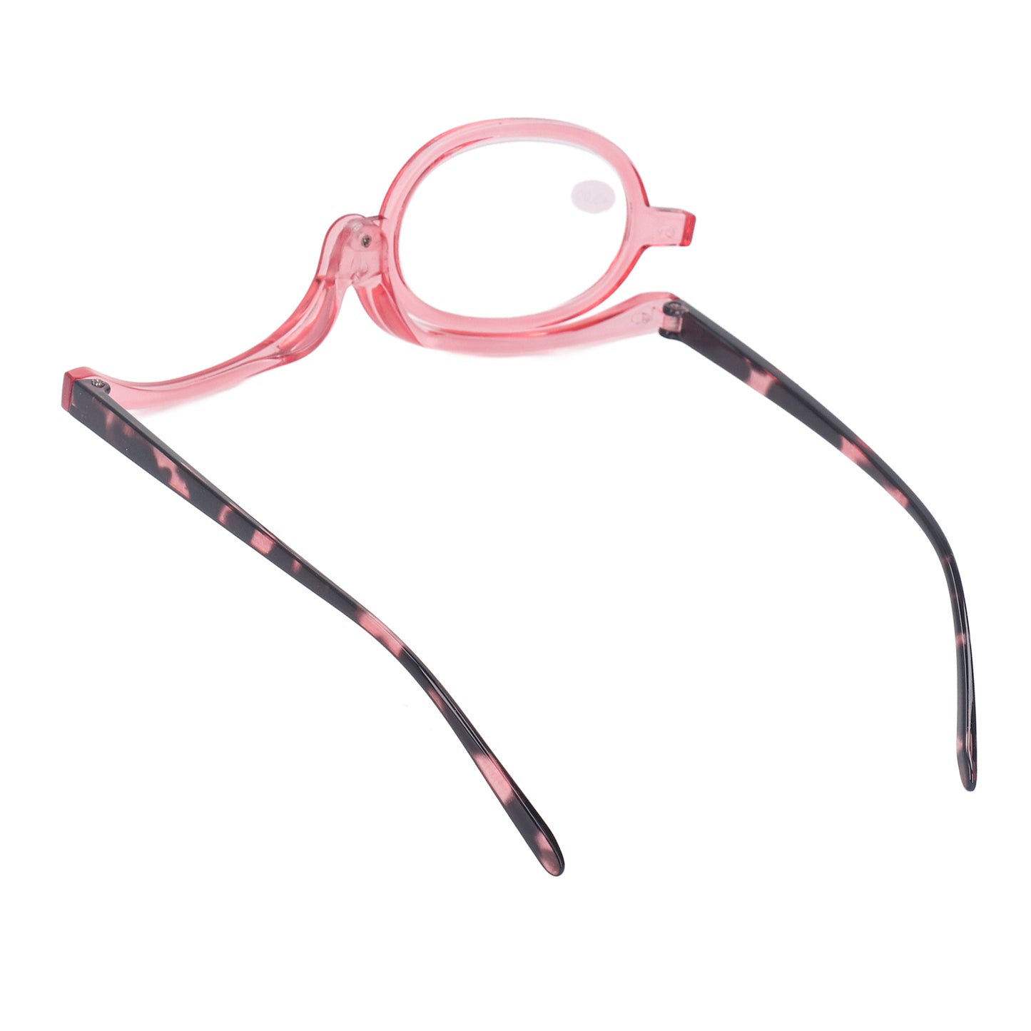 Magnifying Cosmetic Glasses Lightweight Foldable Rotating Single Lens +3.00 Pink for Women V1188-YUYUF-5502259-1