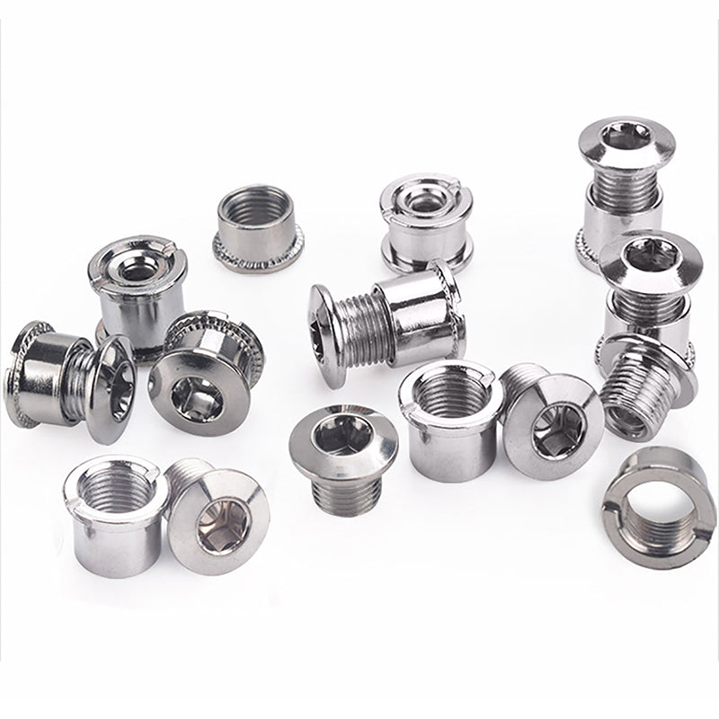 Chainring Bolt Nut for 5-Speed Road Bike Black V1188-YUYUF-5502330-1