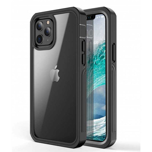 iPhone 12 Full Coverage Premium 3D Case ThreeSixty Transparent Transparent V1188-YUYUF-6603180-1