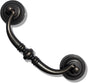 6 Pack MOOD.SC 3.5in Hole Center Shabby Chic Drawer Kitchen Cabinet Drop Bail Pulls Handles (89mm/Antique V1188-ZC-01-112
