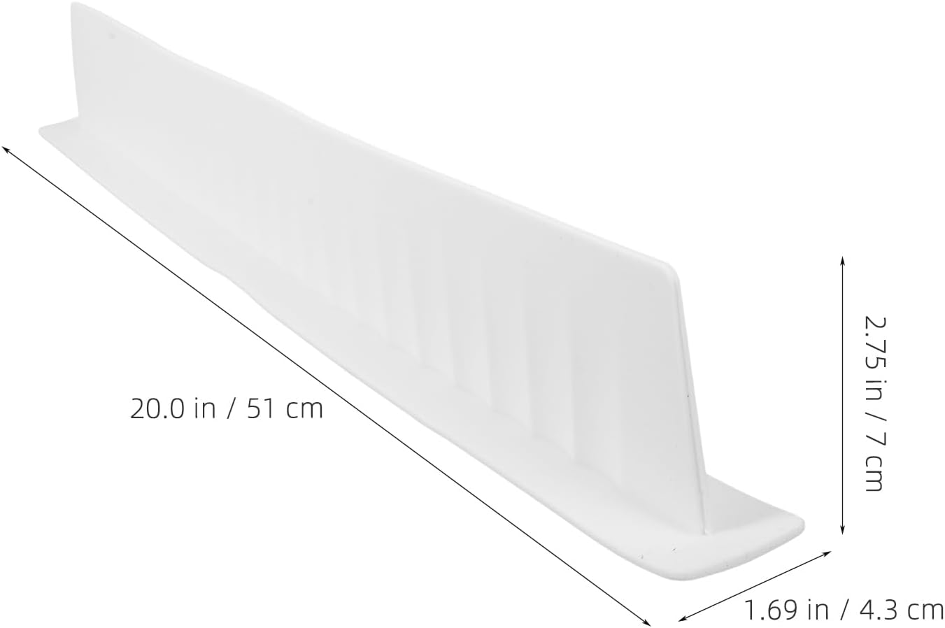 Silicone Sink Splash Guard: Splatter Guard Detachable Kitchen Sink Baffle Board Splash Protector for V1188-ZC-01-169