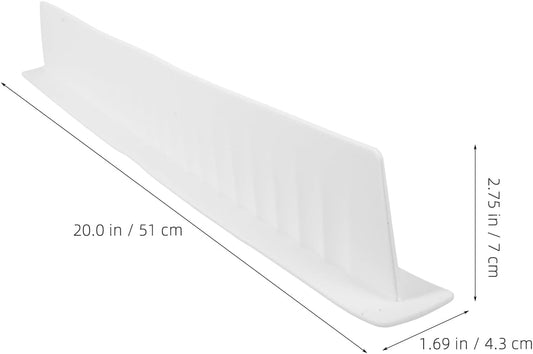 Silicone Sink Splash Guard: Splatter Guard Detachable Kitchen Sink Baffle Board Splash Protector for V1188-ZC-01-169