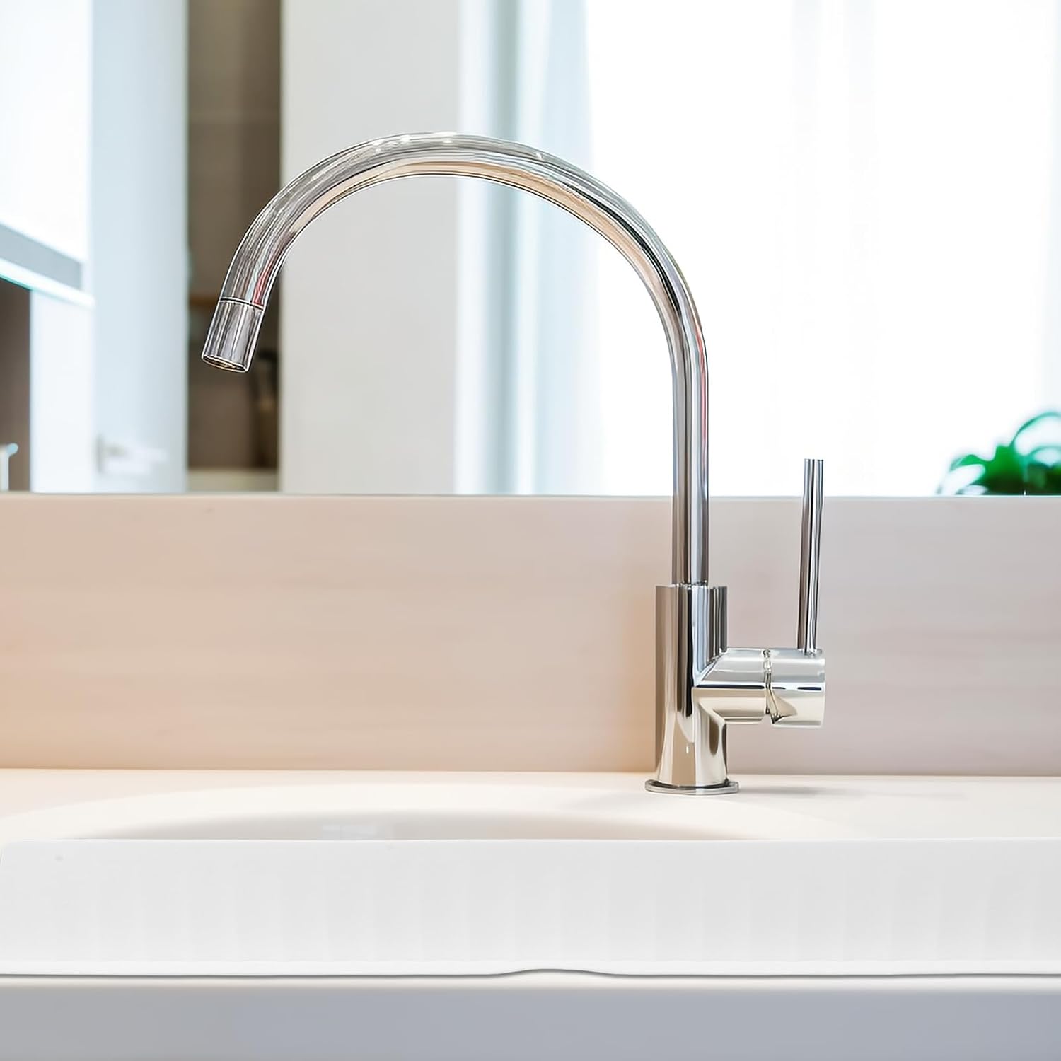 Silicone Sink Splash Guard: Splatter Guard Detachable Kitchen Sink Baffle Board Splash Protector for V1188-ZC-01-169