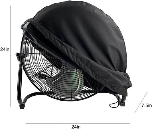 Industrial Fan Cover Waterproof Dustproof Outdoor Fan Cover for 18"&20" Industrial Floor Fan Heavy Duty High V1188-ZC-01-35