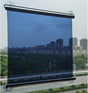 LXLA One-Way Mirror Roller Shade with Suction Cups, Punch-Free Single Way See-Through Clear Sun Blocking V1188-ZC-01-90