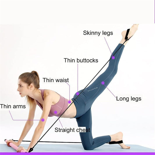 Stretched Fusion Pilates Bar, Pilates Stretched Fusion Bar, Stretchedfusion Multi-functional Pilates Bar, V1188-ZC-DLL-1013