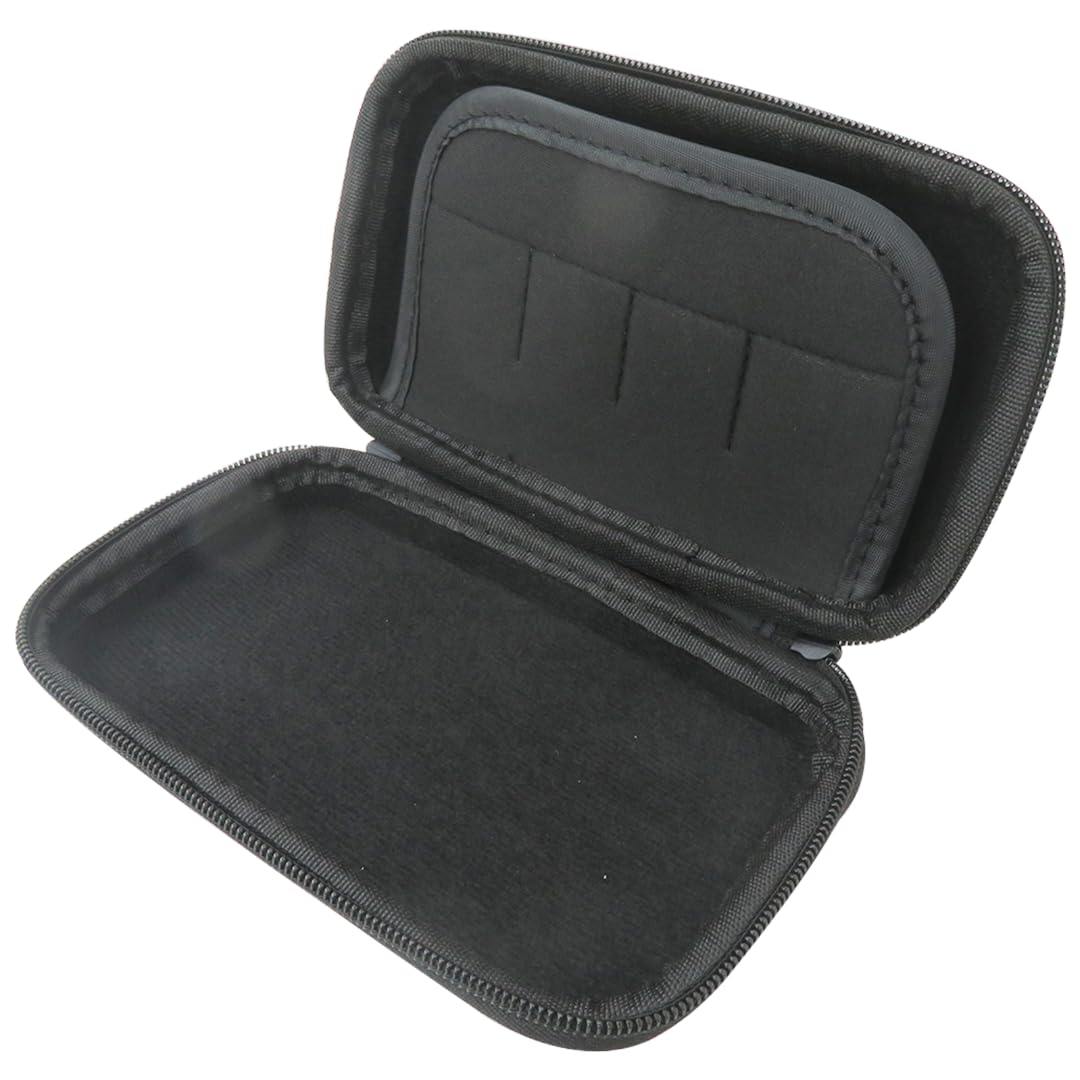 Protective Carrying Cases with Softly Lined Hard Shell Compatible for Nintendo 3DS, DS Lite, Black V1188-ZC-DLL-1170