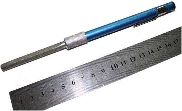 Serrated Knife Sharpening Serrated Sharpener Diamond Sharpening Stone Pen Stick Portable Pocket Diamond Knife V1188-ZC-DLL-1455