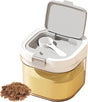 sugar container with spoon, Coffee and Dry Food Storage Containers, BPA-Free, Stackable, Easy-Clean, Perfect V1188-ZC-DLL-146