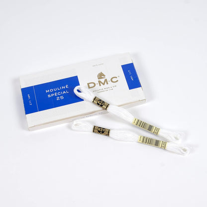 Bulk Buy: Six Strand Embroidery Cotton 8.7 Yards White 117-BLANC (12-Pack) V1188-ZC-DLL-2008