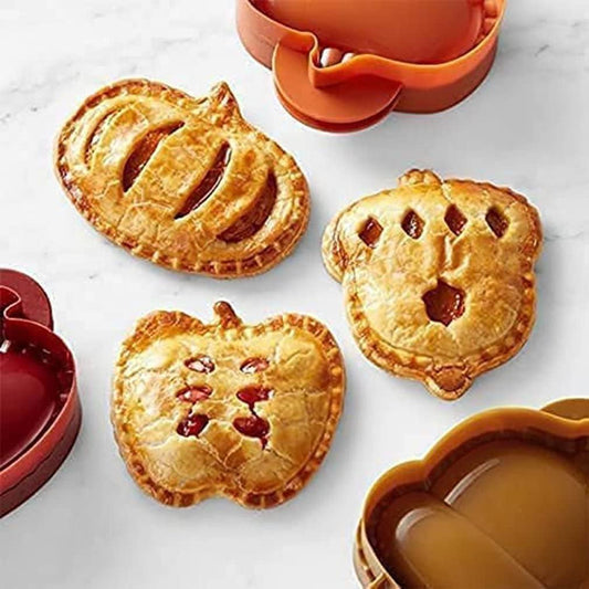 Fall Hand Pie Molds Apple, Acorn & Pumpkin, Fall Hand Pie Molds Set of 3, Mini Pie Mould Dough Press Mold V1188-ZC-DLL-2082
