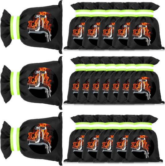 20 Pack Outdoor Faucet Cover for Winter 8.2 x 5.9 Inch Garden Socks with Reflective Strips Freeze Protection V1188-ZC-DLL-2159