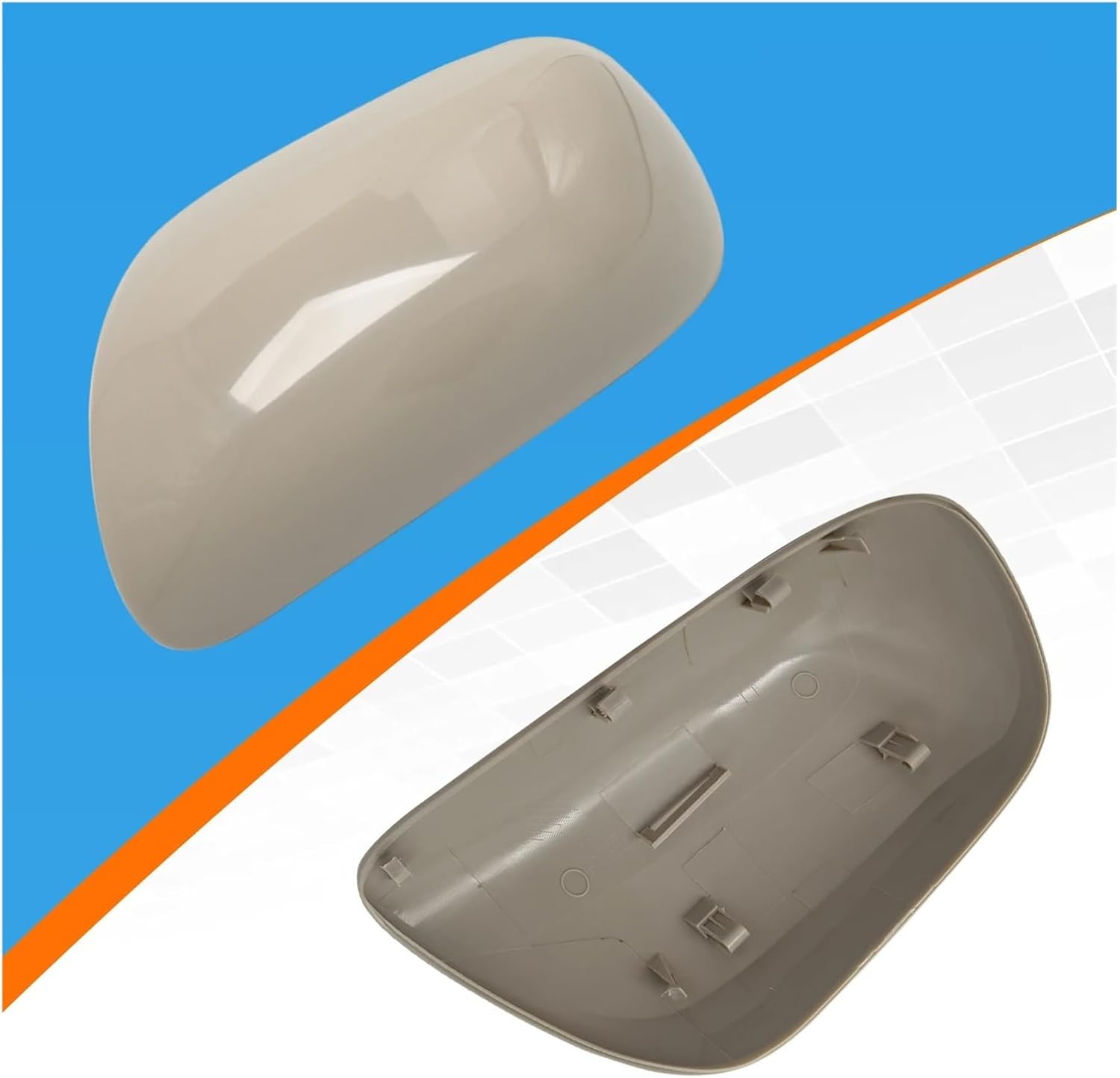 Door Rearview Mirror Cover Cap Housing Compatible For Toyota Corolla Accessories 2007 2008 2009 2010 2011 V1188-ZC-DLL-310