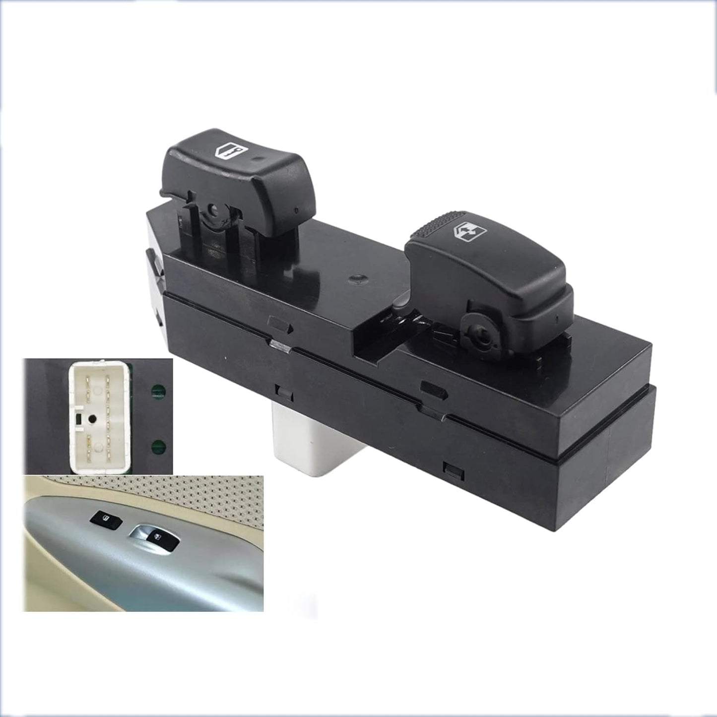 Front Right Side Door Power Window Switch Window Lifter Control Button, for Hyundai Tucson 2005 2006 2007 V1188-ZC-DLL-314