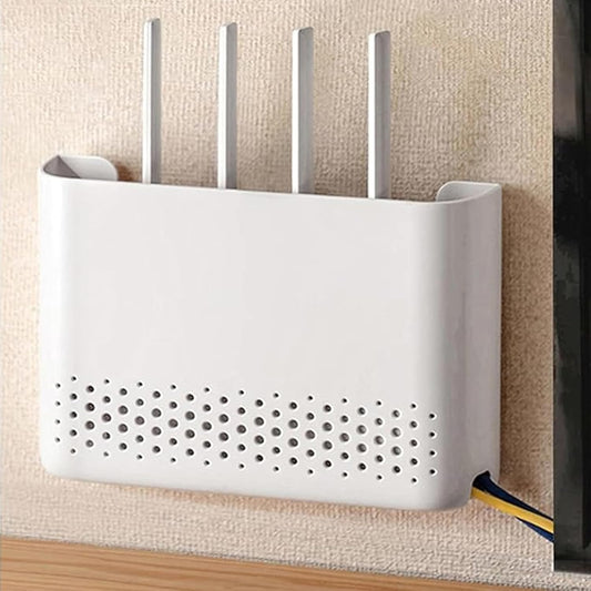 WiFi Router Storage Box 10x7x2 Inch Router Hider Wall Mounted WiFi Box Hider ABS Easy Installation WiFi V1188-ZC-DLL-580