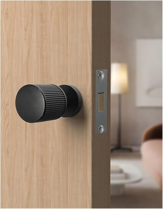 [Special for Invisible Doors] Black Minimalist Invisible Door Lock Hidden Single-Sided Handle Secret Room V1188-ZC-DLL-583