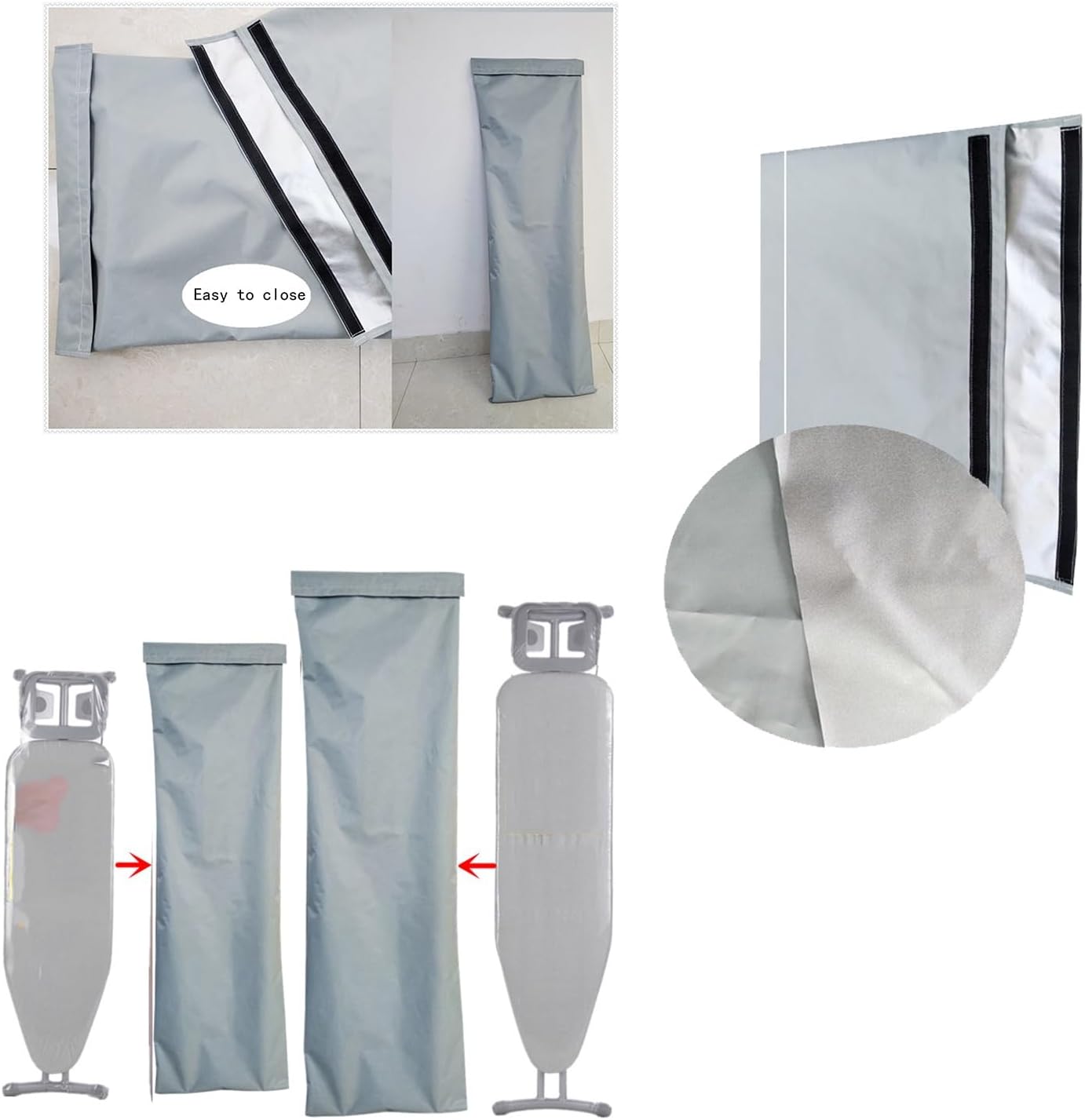 Household Folding Ironing Board Dust Cover - Waterproof & Sun Protection Storage Bag(150 * 45CM) V1188-ZC-DLL-611