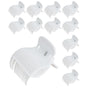 Hair Roller Clips Set - Curling Clips for Hot Rollers and Curlers (12 Pcs) V1188-ZC-DP-08