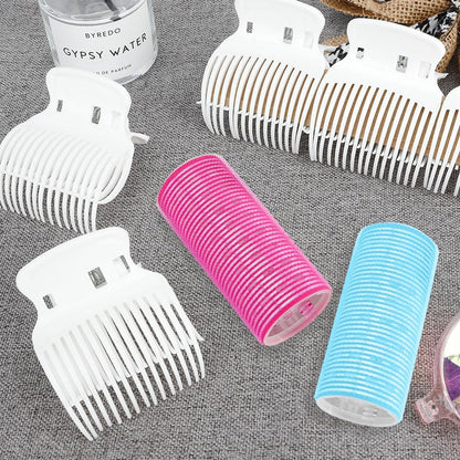 Hair Roller Clips Set - Curling Clips for Hot Rollers and Curlers (12 Pcs) V1188-ZC-DP-08