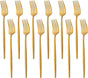 12 PCS Modern Stainless Steel Dinnerware Flatware Set, Reusable Popular Dinner Fork, Widely Use on Home, V1188-ZC-DP-229