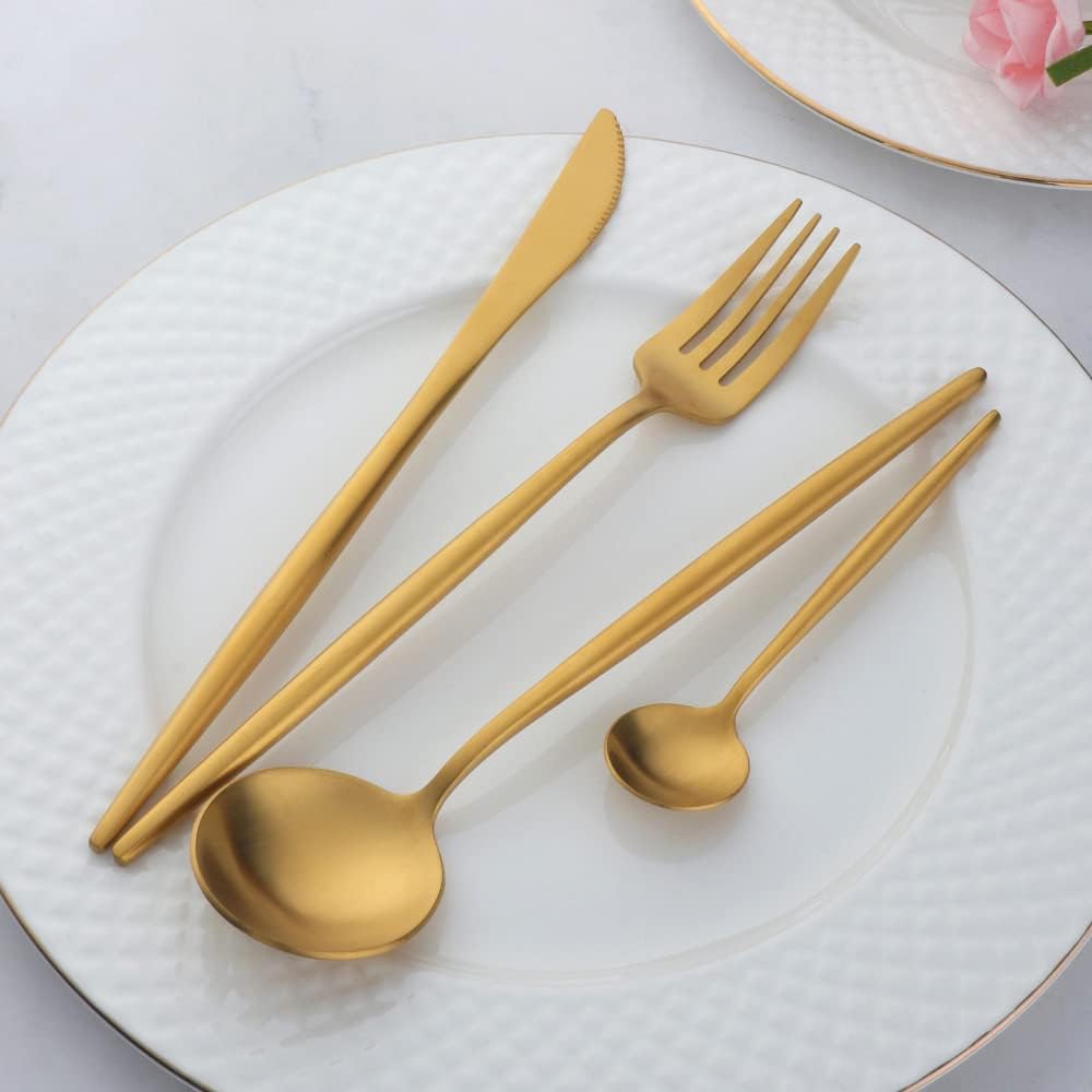 12 PCS Modern Stainless Steel Dinnerware Flatware Set, Reusable Popular Dinner Fork, Widely Use on Home, V1188-ZC-DP-229