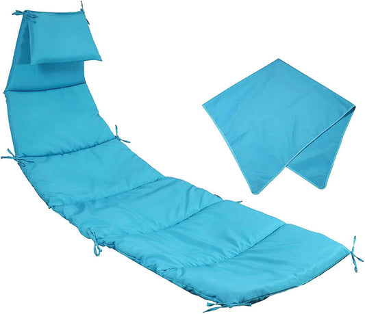 Outdoor Cushion Hammock Chair - Replacement Cushion and Accessories for Hanging Chairs, Chaise Lounges, and V1188-ZC-JXH-153
