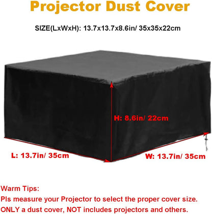 Projector Dust Cover Waterproof Outdoor Movie Video Covers for Ceiling Mounted Universal Projectors V1188-ZC-LHJ-1171