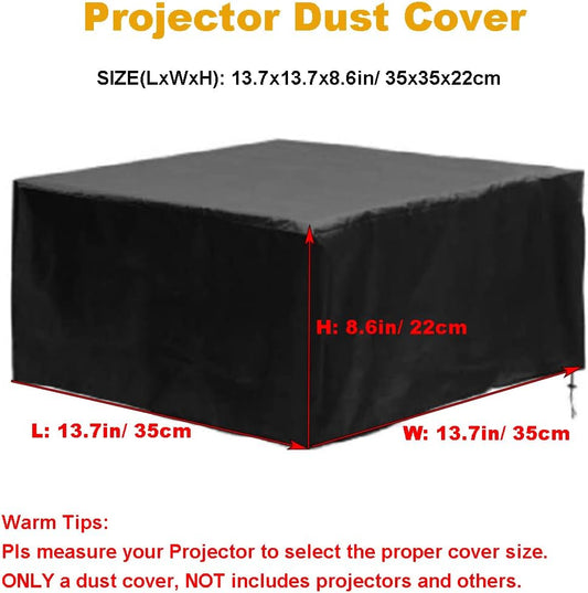 Projector Dust Cover Waterproof Outdoor Movie Video Covers for Ceiling Mounted Universal Projectors V1188-ZC-LHJ-1171
