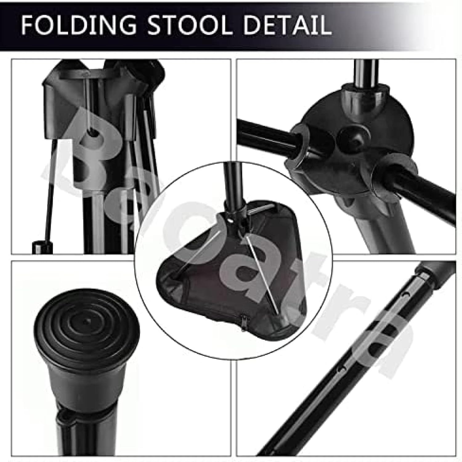Portable Telescopic Stool - Lightweight Folding Chair for Camping & Fishing - Height Adjustable, Single Leg V1188-ZC-LHJ-272