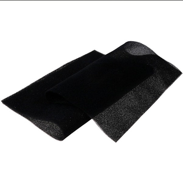 Universal Activated Carbon Filter 500x400x3mm Black for Kitchen Hoods V1188-ZX-Y1011-00406