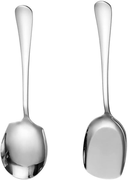 Stainless Steel Serving Spoon for Hotel Restaurant Kitchen Large Size V1188-ZX-Y101361