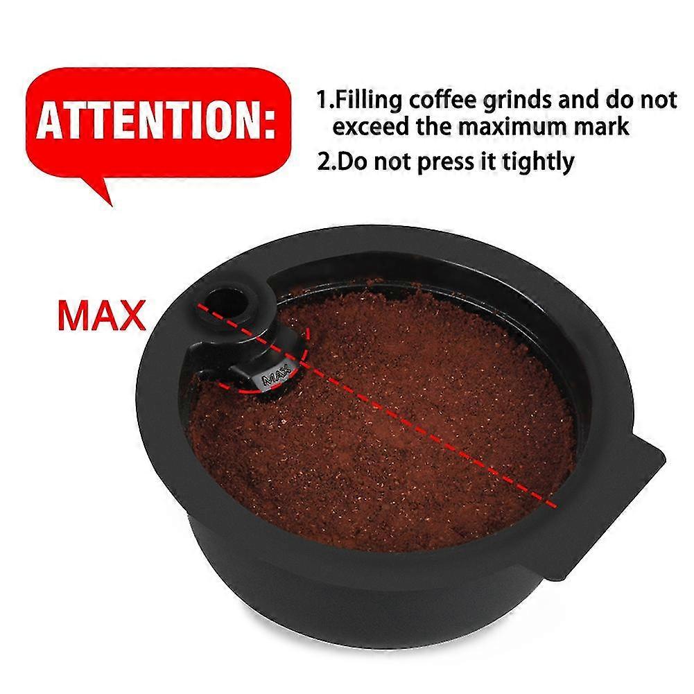 Tassimo Refillable Eco-Friendly Coffee Capsules 200ml Compatible with Bosch Machines V1188-ZX-Y1117-00438