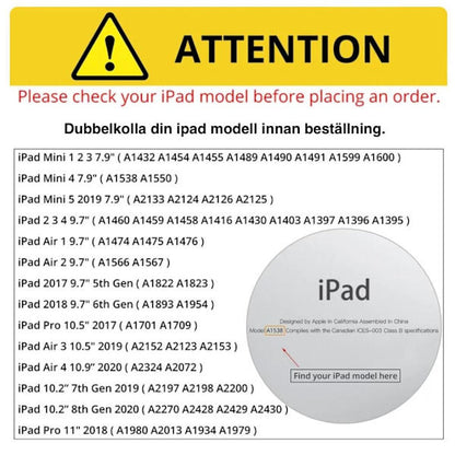 iPad Air 3 \u0026 Pro 10.5 Case 10.2 Inch Protective Cover Black V1188-ZX-Y1122-00273