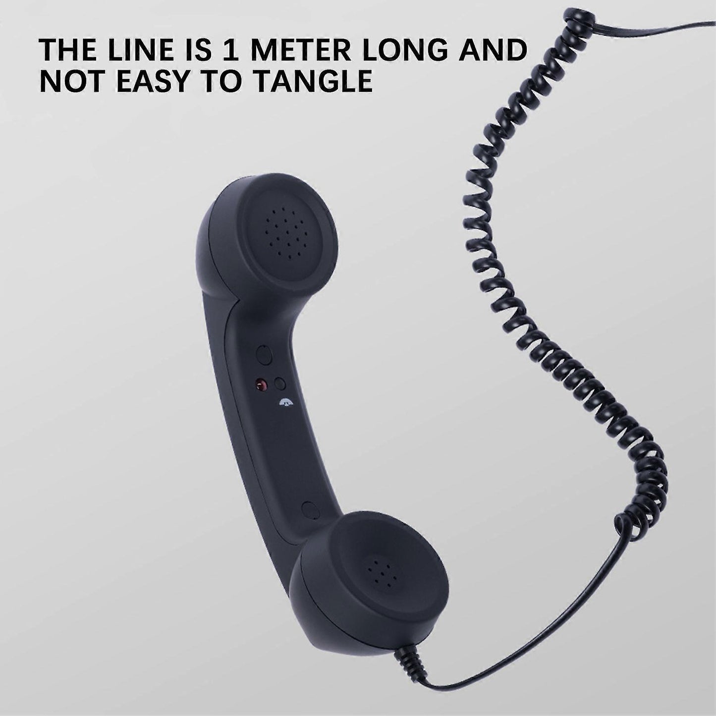 USB-C Retro Telephone Handset for Mobile Phones, Plug \u0026 Play, Radiation Protection, Compatible with V1188-ZX-Y1122-00565-2