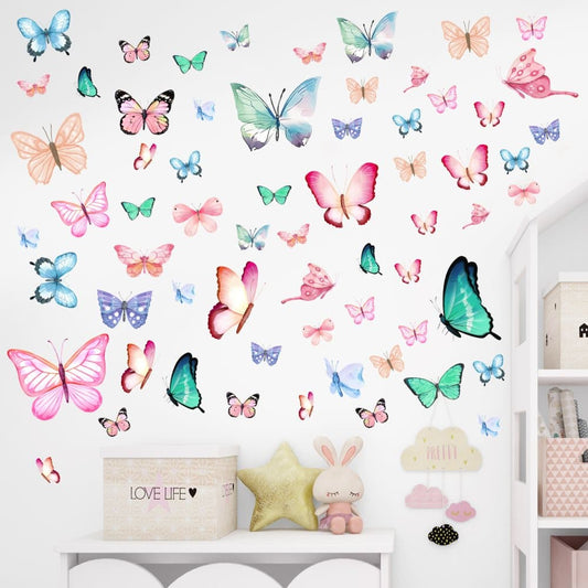 Luminous Butterfly Wall Decoration DIY Wall Decor for Kids Room Princess Room Nursery V1188-ZX-Y1129-01102
