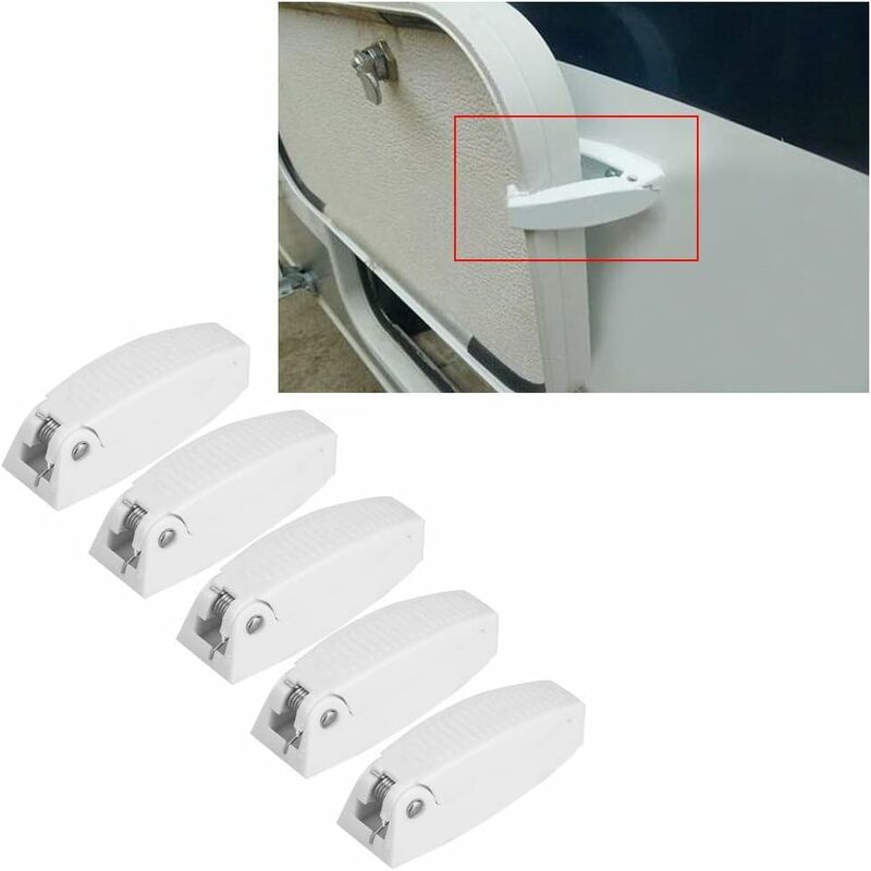 Qiilu RV Door Lock Buckle Compatible with Camping Vehicle Travel Motorhome V1188-ZX-Y717-0790