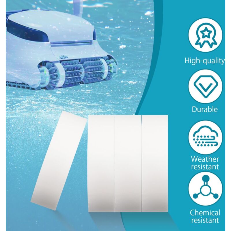 Maytonics Dolphin Pool Cleaner Climbing Wheel Rings 4 pcs Compatible with M200 M400 M500 Nautilus CC Plus DX3 V1188-ZX-Y725-1010