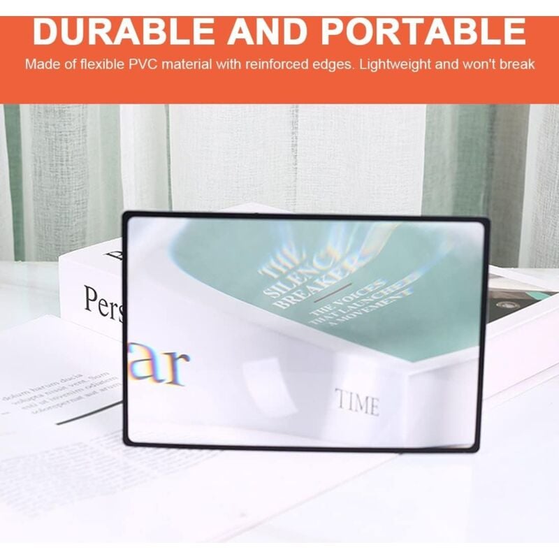 3X (300%) Fresnel Magnifying Glass Sheet - 3 Pieces, 4.70 V1188-ZX-Y725-4036
