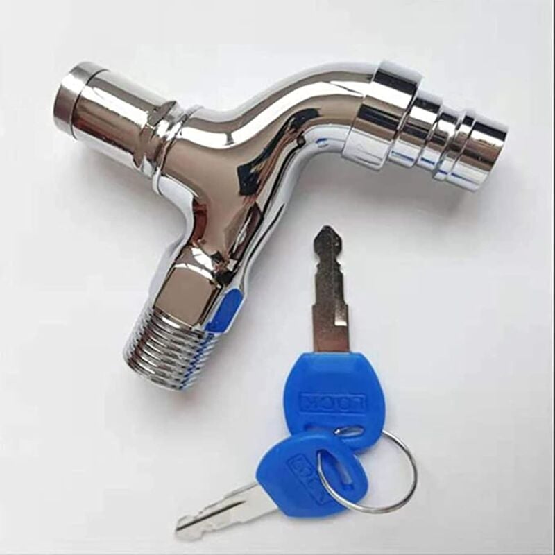 Lockable Anti-Theft Outdoor Brass Tap for Garden Washing Machine V1188-ZX-Y801-2236