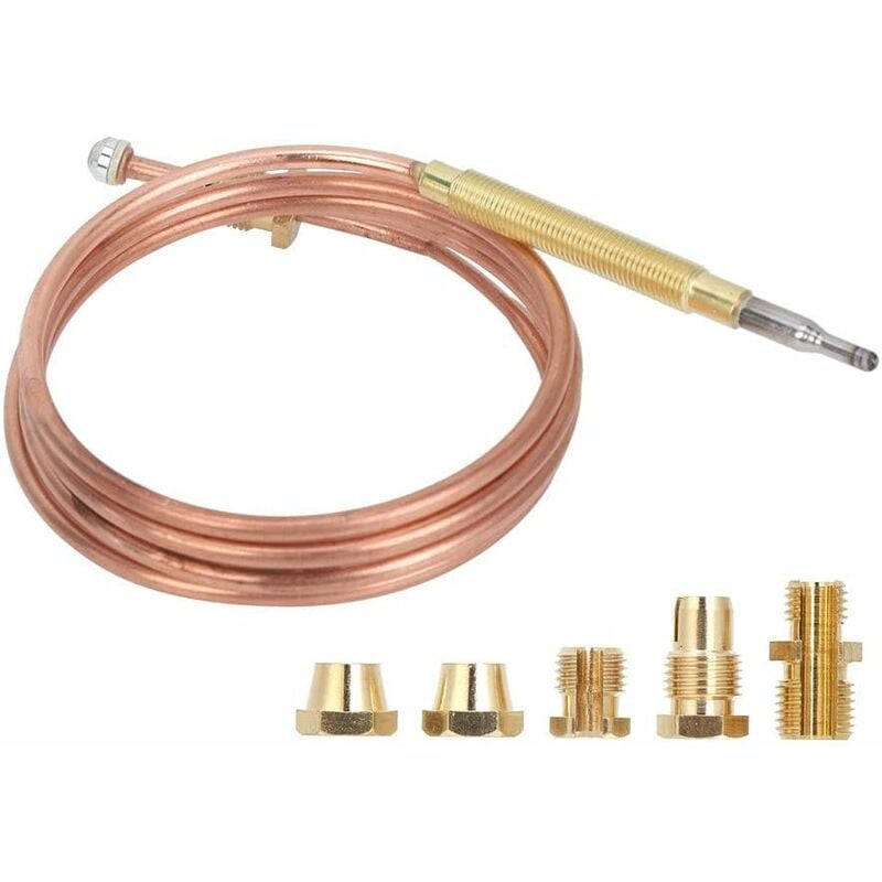 Universal Thermocouple Replacement Kit with Nuts for Gas Ovens Stoves Cooktops Heaters V1188-ZX-Y911-0184