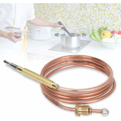 Universal Thermocouple Replacement Kit with Nuts for Gas Ovens Stoves Cooktops Heaters V1188-ZX-Y911-0184