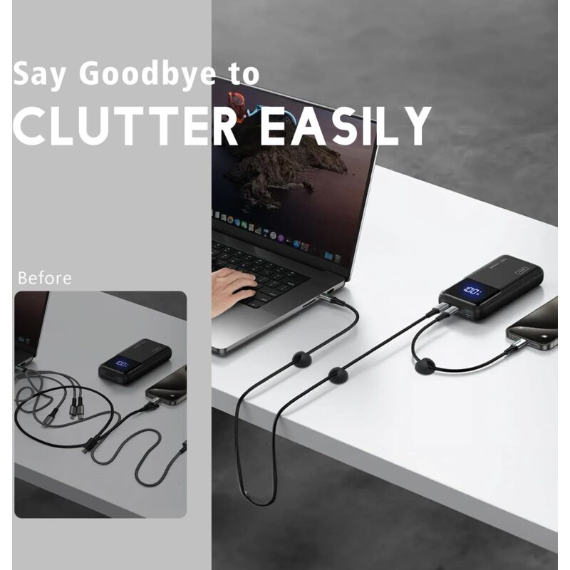 Black Self-Adhesive Cable Clips 10-Pack Single Port Cable Organizer Holder Wire Management V1188-ZX-Y916-4269
