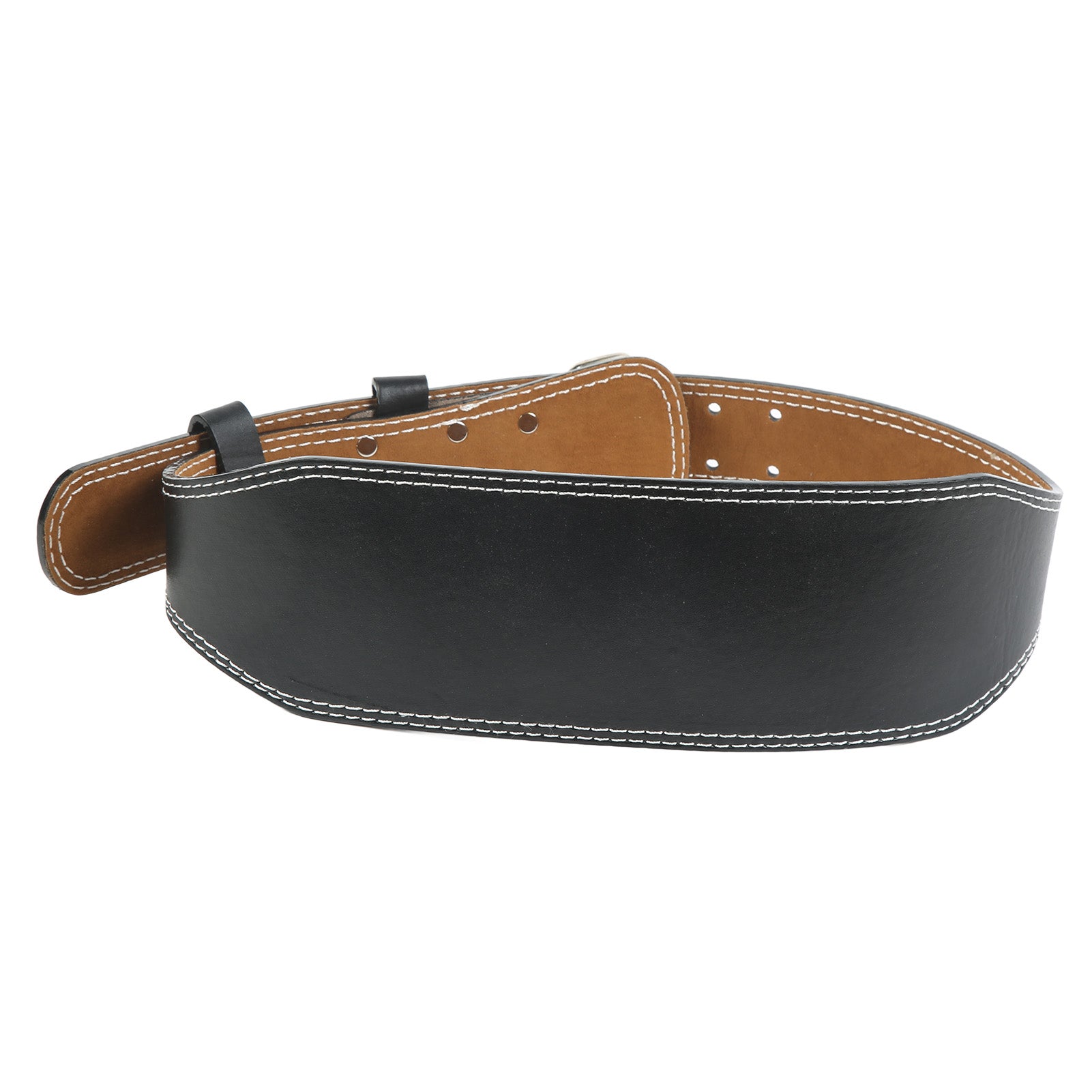 Weight Lifting Belt for Fitness Wide Support for Rowing Squats Deadlifts Black V1188-ZX-Y923-00089