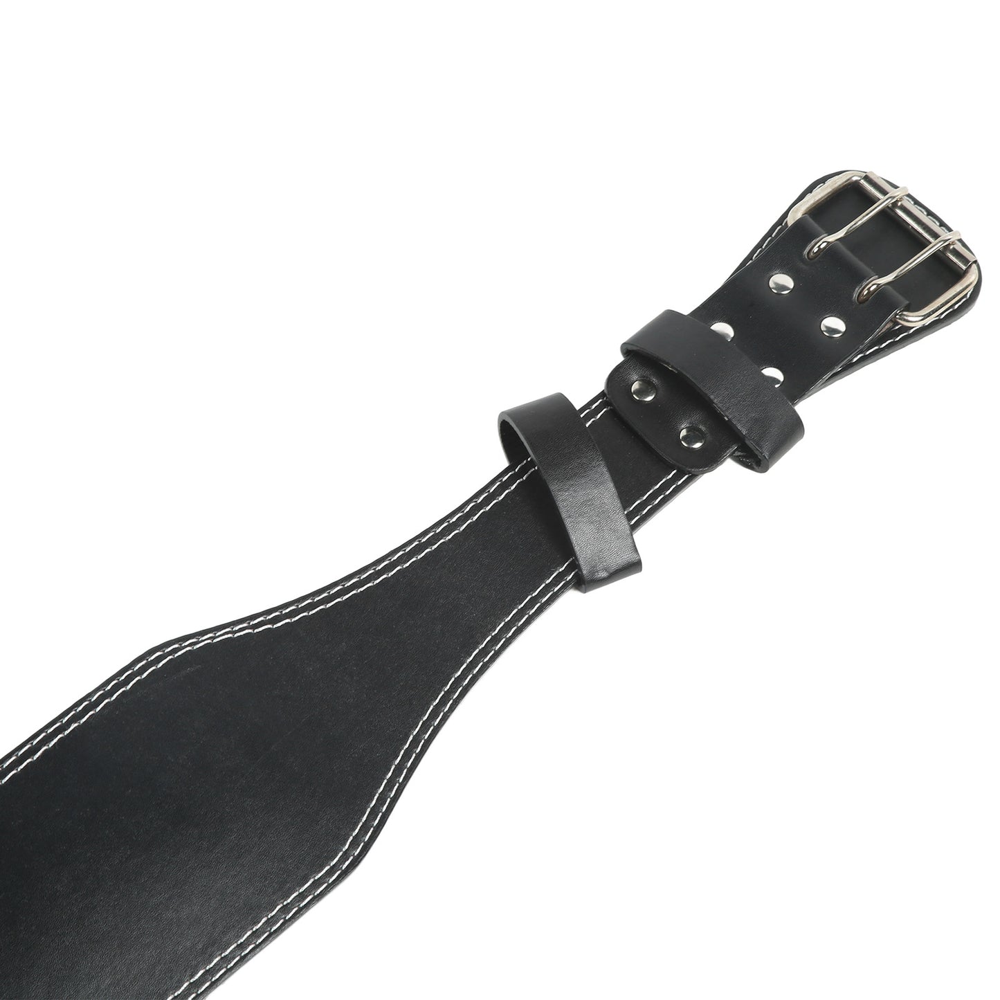 Weight Lifting Belt for Fitness Wide Support for Rowing Squats Deadlifts Black V1188-ZX-Y923-00089