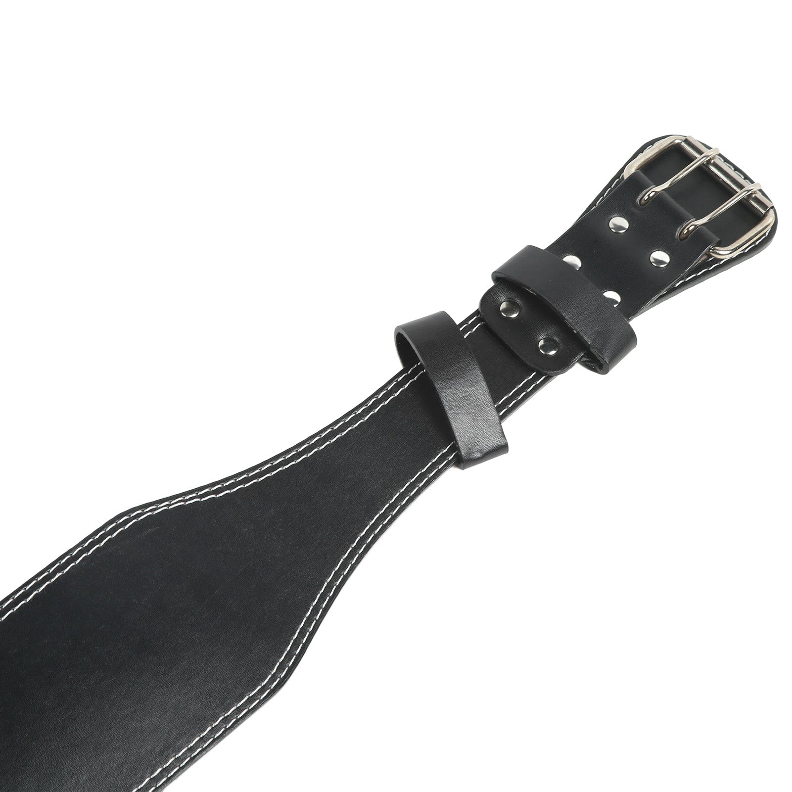 Weight Lifting Belt for Fitness Wide Support for Rowing Squats Deadlifts Black V1188-ZX-Y923-00089